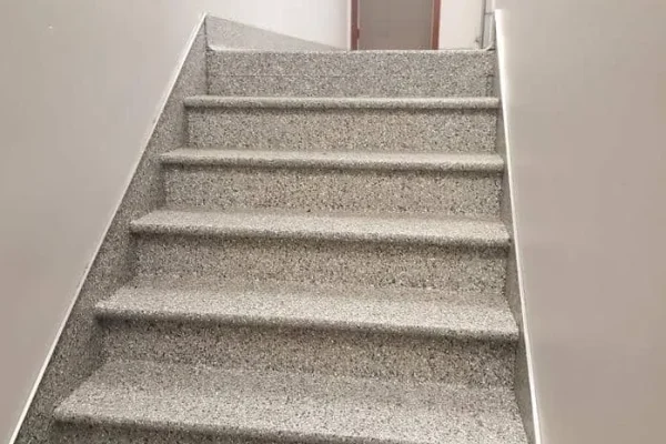 Concrete stairs with textured finish – Concrete Construction
