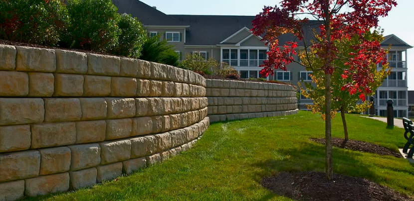 Retaining Wall Installation